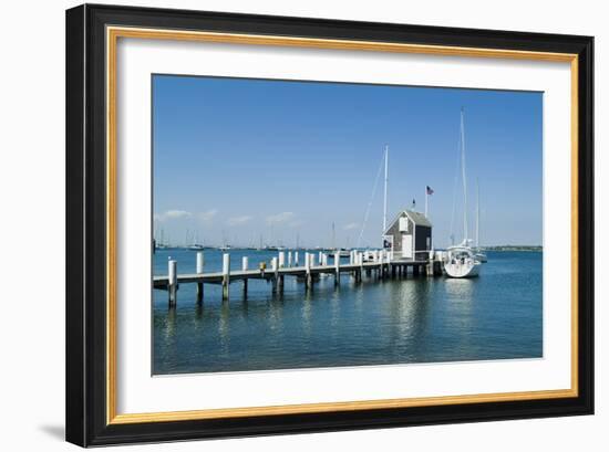 Vineyard Haven, Marthas Vineyard, Massachusetts-Natalie Tepper-Framed Photo