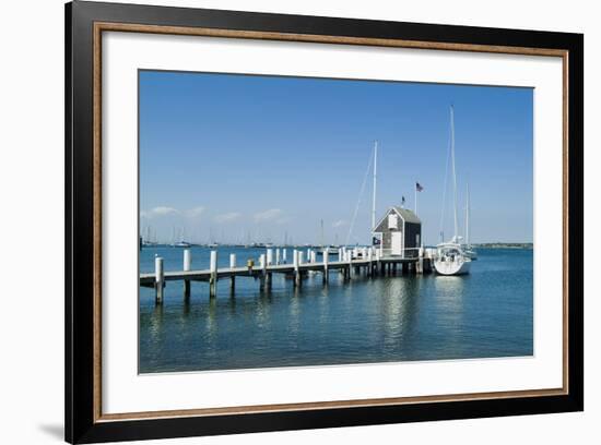 Vineyard Haven, Marthas Vineyard, Massachusetts-Natalie Tepper-Framed Photo