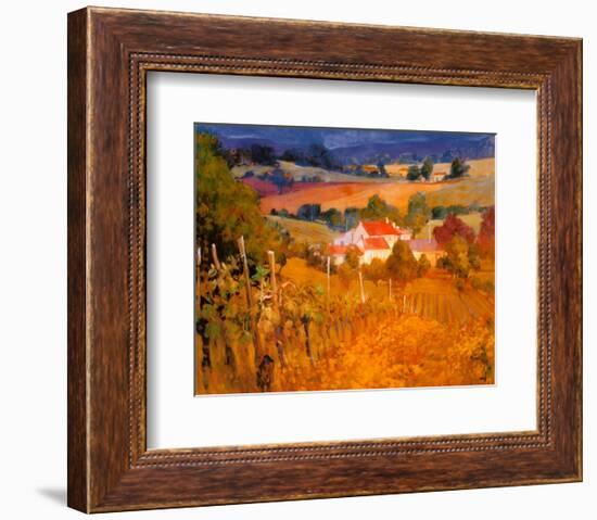 Vineyard Hill-Philip Craig-Framed Art Print