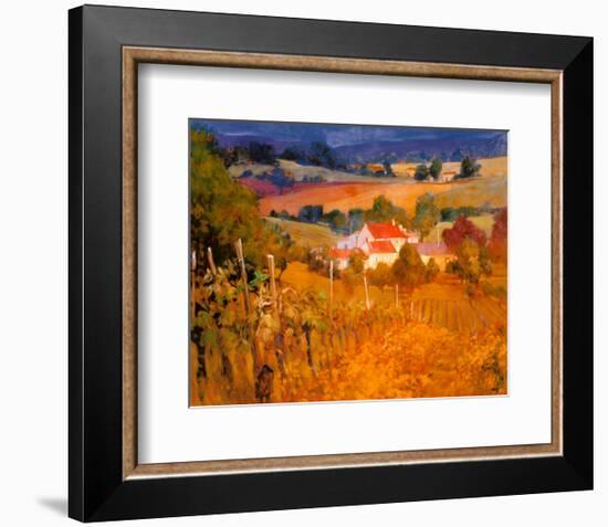 Vineyard Hill-Philip Craig-Framed Art Print