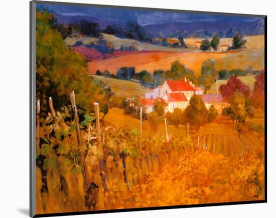 Vineyard Hill-Philip Craig-Mounted Art Print