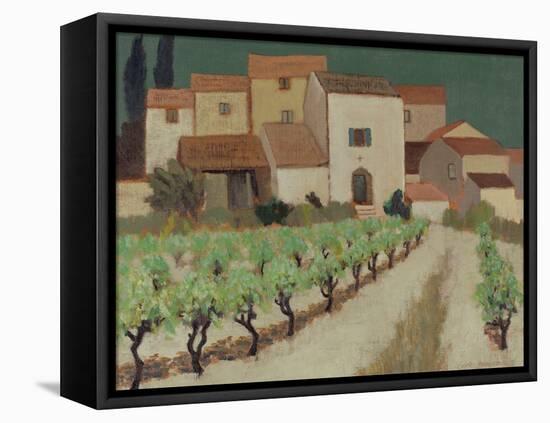 Vineyard, Provence-Eric Hains-Framed Premier Image Canvas