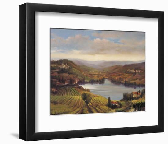 Vineyard View I-Jennie Tomao-Bragg-Framed Giclee Print