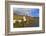 Vineyards and church near Piesport, Moselle Valley, Rhineland-Palatinate, Germany, Europe-Hans-Peter Merten-Framed Photographic Print