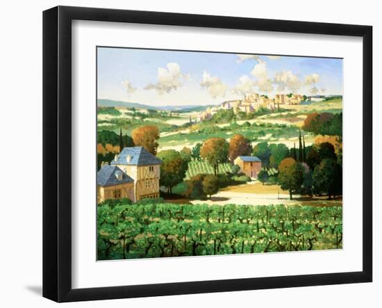 Vineyards of Provence-Max Hayslette-Framed Giclee Print