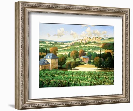 Vineyards of Provence-Max Hayslette-Framed Giclee Print