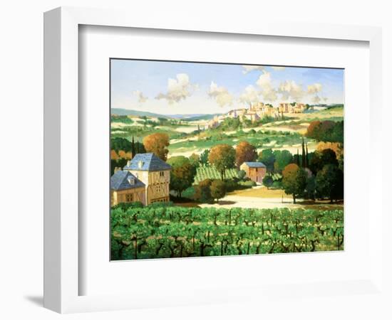 Vineyards of Provence-Max Hayslette-Framed Giclee Print