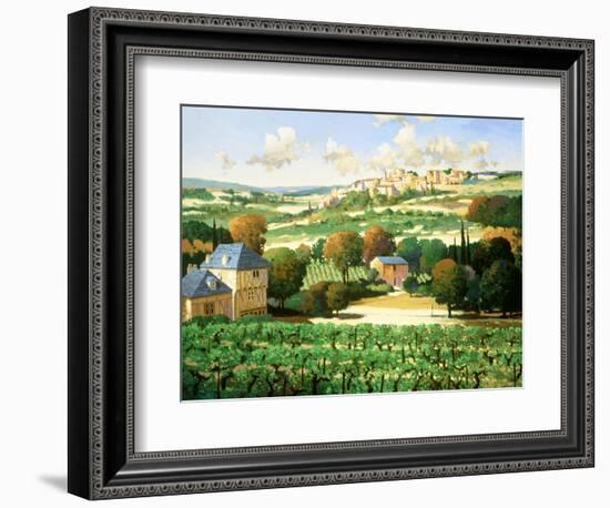 Vineyards of Provence-Max Hayslette-Framed Giclee Print