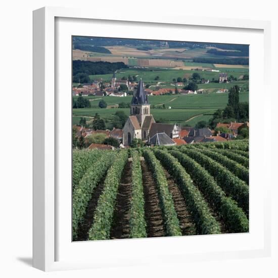 Vineyards of Ville Domange, North Side of Montagne De Reims-Joe Cornish-Framed Photographic Print