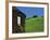 Vineyards on Hillside Behind Circular Timbered House, Riquewihr, Haut-Rhin, Alsace, France, Europe-Tomlinson Ruth-Framed Photographic Print