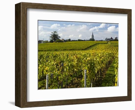 Vineyards, St. Emilion, Gironde, France, Europe-Robert Cundy-Framed Photographic Print