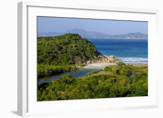 Vinh Hy Bay, Nui Cha National Park, Ninh Thuan Province, Vietnam, Indochina, Southeast Asia, Asia-Nathalie Cuvelier-Framed Photographic Print