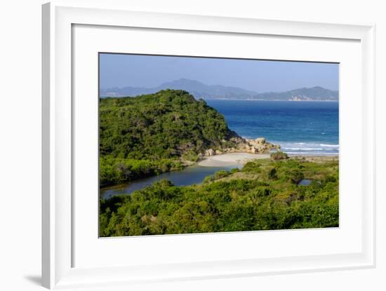 Vinh Hy Bay, Nui Cha National Park, Ninh Thuan Province, Vietnam, Indochina, Southeast Asia, Asia-Nathalie Cuvelier-Framed Photographic Print