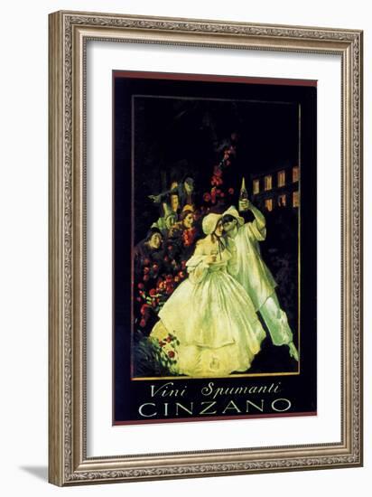 Vini Spumanti Cinzano-null-Framed Giclee Print