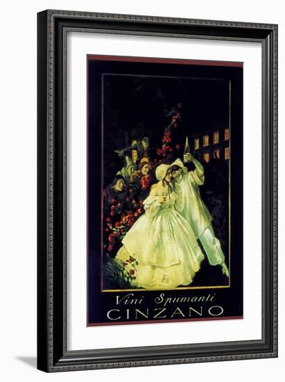 Vini Spumanti Cinzano-null-Framed Giclee Print