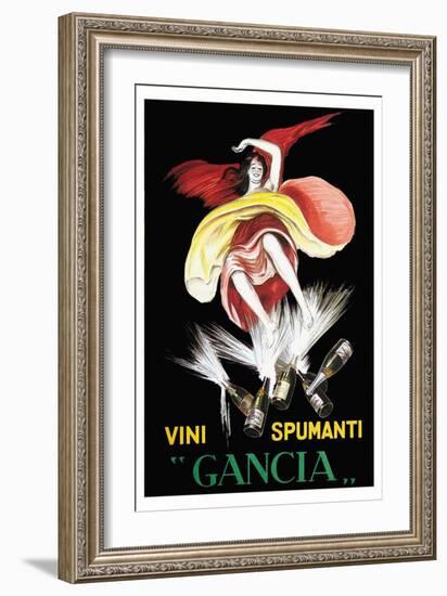 Vini Spumanti Gancia-Leonetto Cappiello-Framed Art Print