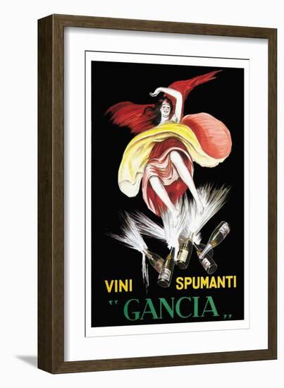 Vini Spumanti Gancia-Leonetto Cappiello-Framed Art Print