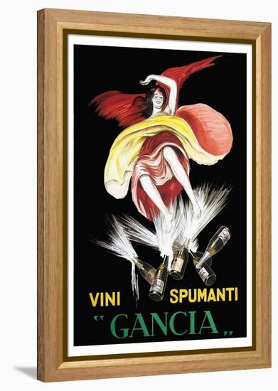 Vini Spumanti Gancia-Leonetto Cappiello-Framed Stretched Canvas