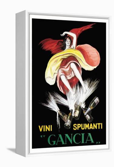 Vini Spumanti Gancia-Leonetto Cappiello-Framed Stretched Canvas