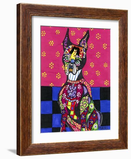 Vinnie Van Dogh-Debra Denise Purcell-Framed Giclee Print