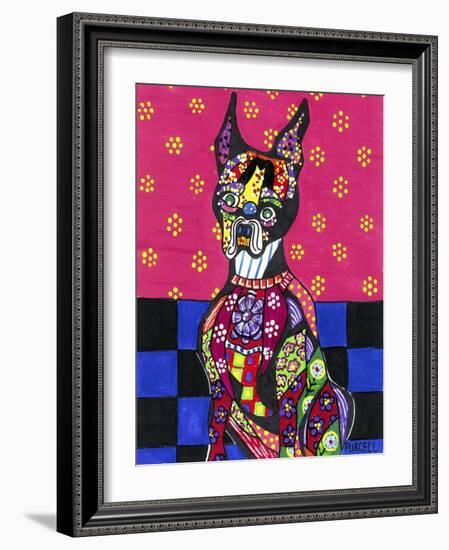 Vinnie Van Dogh-Debra Denise Purcell-Framed Giclee Print