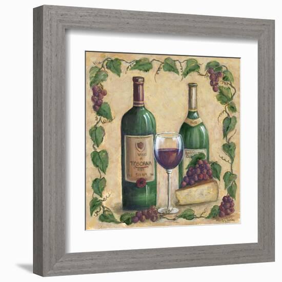 Vino Di Tuscana-Marilyn Dunlap-Framed Art Print