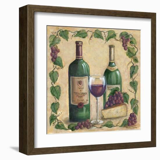 Vino Di Tuscana-Marilyn Dunlap-Framed Art Print