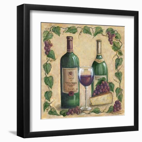 Vino Di Tuscana-Marilyn Dunlap-Framed Art Print