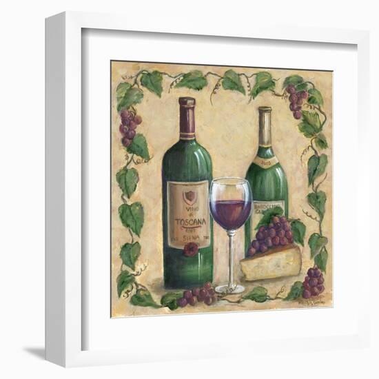 Vino Di Tuscana-Marilyn Dunlap-Framed Art Print