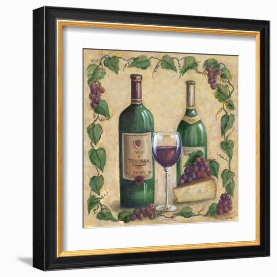 Vino Di Tuscana-Marilyn Dunlap-Framed Art Print