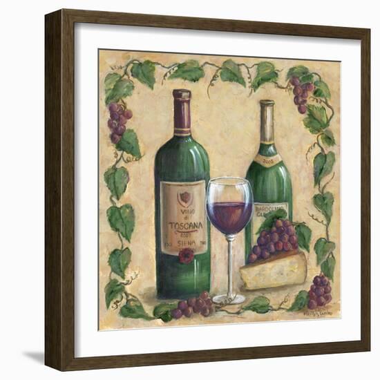 Vino Di Tuscana-Marilyn Dunlap-Framed Art Print