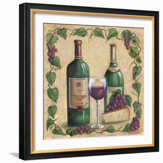 Vino Di Tuscana-Marilyn Dunlap-Framed Art Print