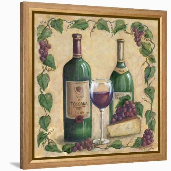 Vino Di Tuscana-Marilyn Dunlap-Framed Stretched Canvas