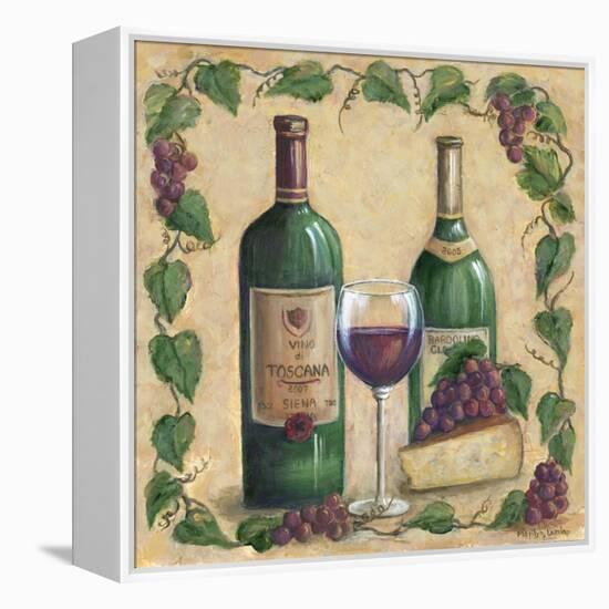 Vino Di Tuscana-Marilyn Dunlap-Framed Stretched Canvas