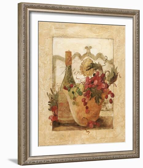 Vino e Grapa I-Carol Robinson-Framed Art Print