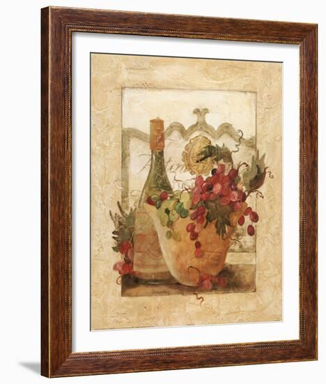 Vino e Grapa I-Carol Robinson-Framed Art Print