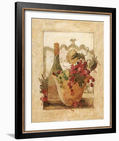 Vino e Grapa I-Carol Robinson-Framed Art Print