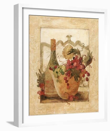 Vino e Grapa I-Carol Robinson-Framed Art Print