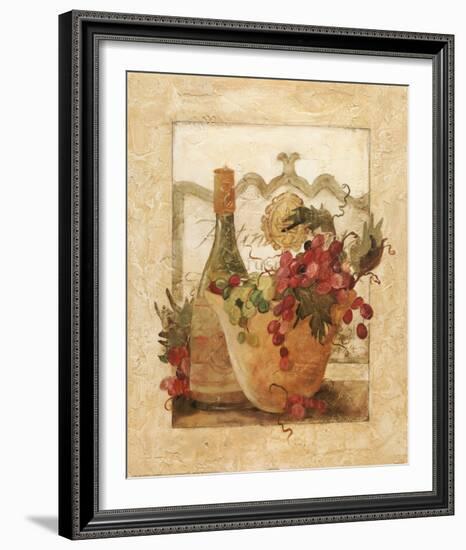 Vino e Grapa I-Carol Robinson-Framed Art Print