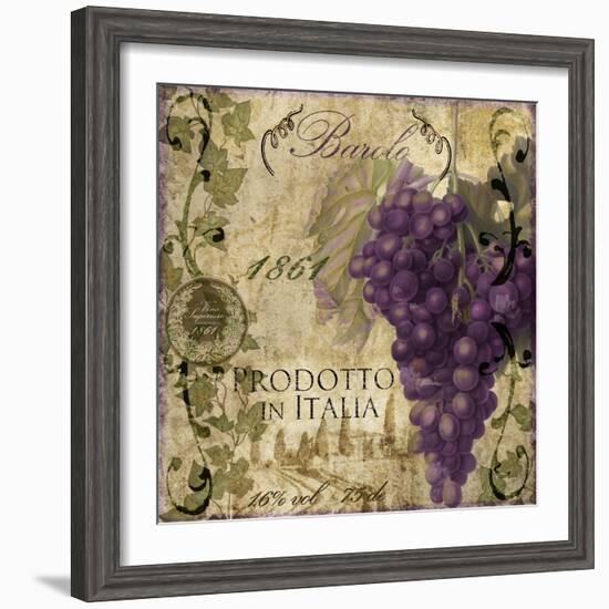 Vino Italiano II-null-Framed Giclee Print