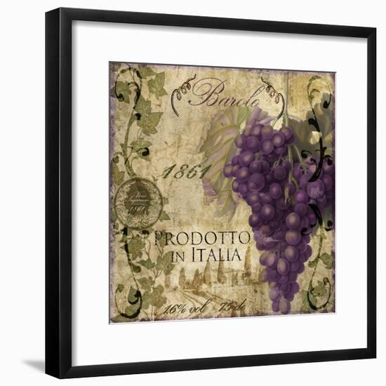 Vino Italiano II-null-Framed Giclee Print