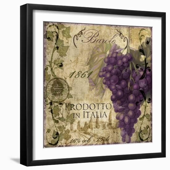 Vino Italiano II-null-Framed Giclee Print