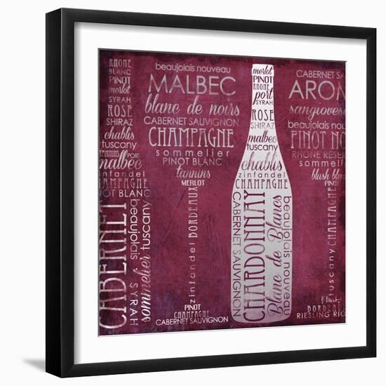 Vino Lingo II-Paul Brent-Framed Art Print