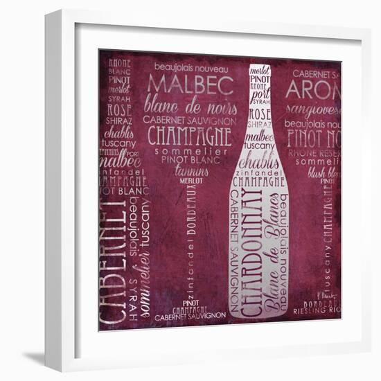 Vino Lingo II-Paul Brent-Framed Art Print