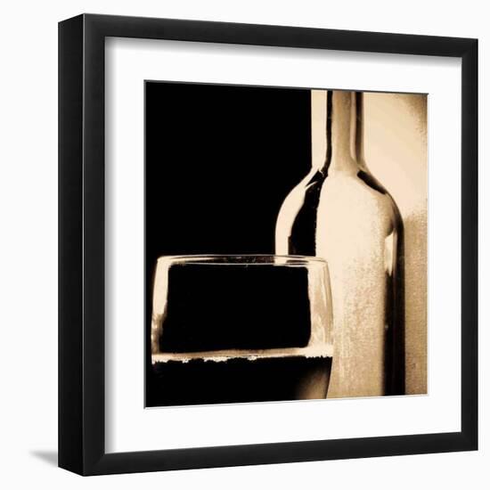 Vino Tinto III-Jean-François Dupuis-Framed Art Print