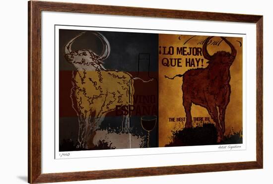 Vino Torro I-Mj Lew-Framed Giclee Print