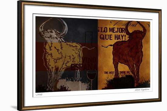 Vino Torro I-Mj Lew-Framed Giclee Print