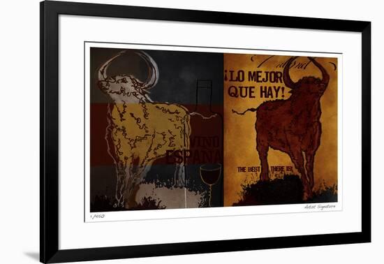 Vino Torro I-Mj Lew-Framed Giclee Print