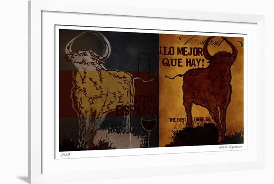 Vino Torro I-Mj Lew-Framed Giclee Print