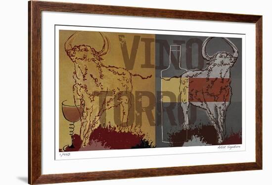 Vino Torro II-Mj Lew-Framed Giclee Print